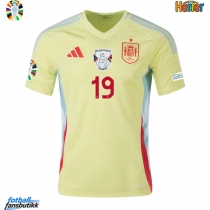 Spania Lamine Yamal #19 Bortedrakt EM 2024 Kortermet